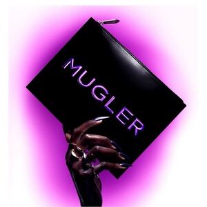 NEW Mugler Alien Limited Edition Faux Leather Pouch